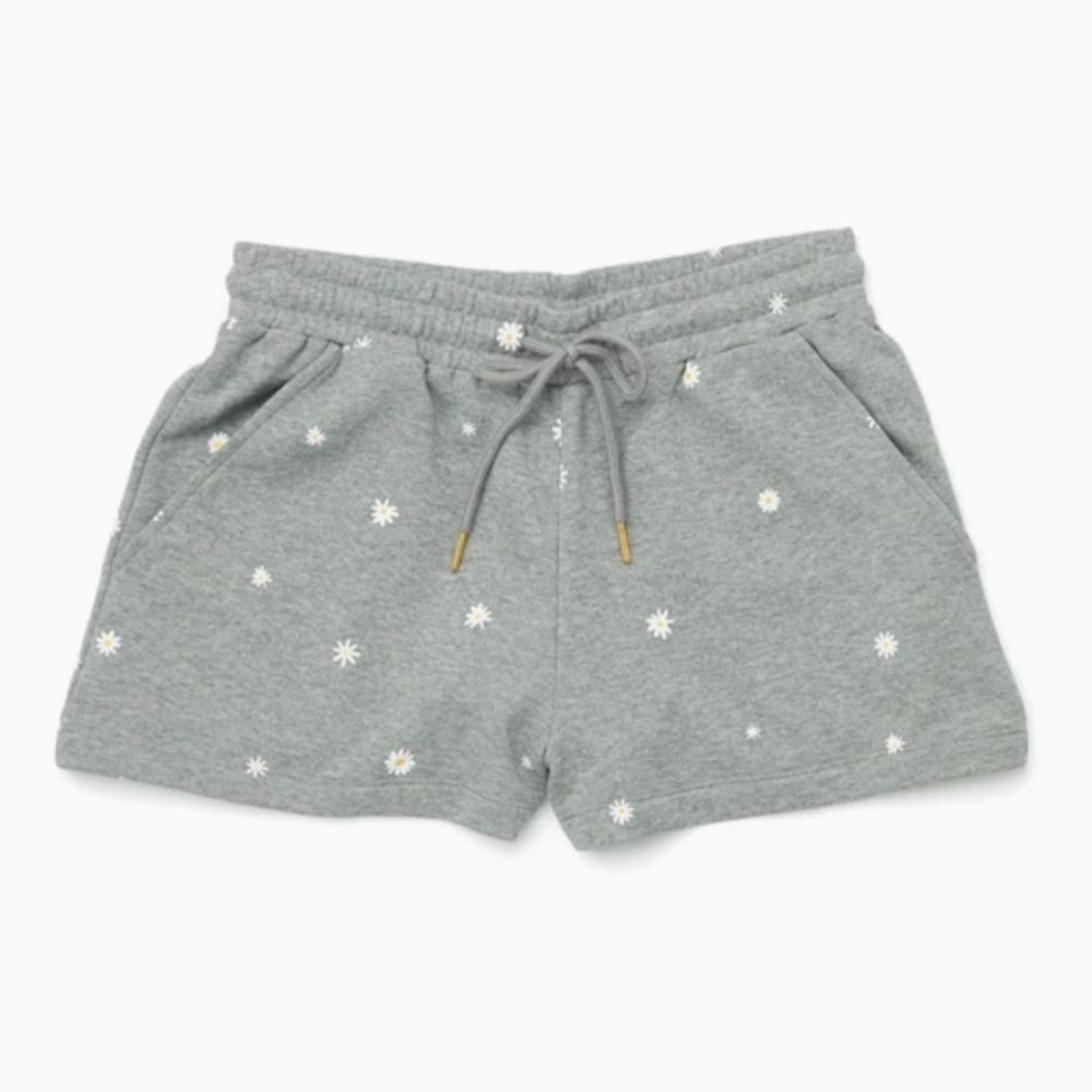 ban.do Daisy Summer Camp Shorts in Gray NWT